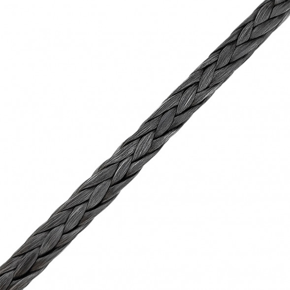 Трос UHMWPE, 6 мм, черный
