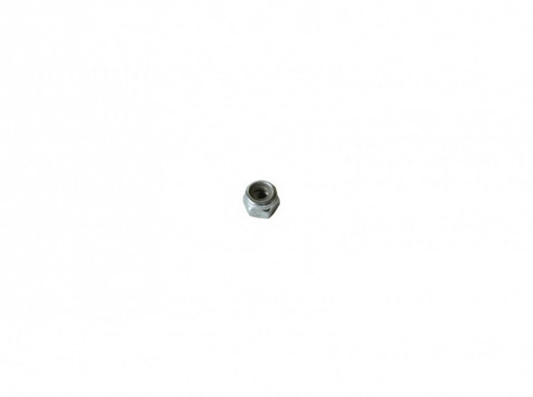 Гайка самоконтрящаяся, с нейлоновой вставкой M3x 0.5&quot; ZN, оцинкованная