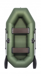 Надувная лодка ПВХ, АКВА-ОПТИМА 240, зеленый
