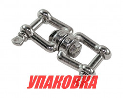 Вертлюг скоба/скоба, 8 мм Marine Rocket (упаковка из 10 шт.)