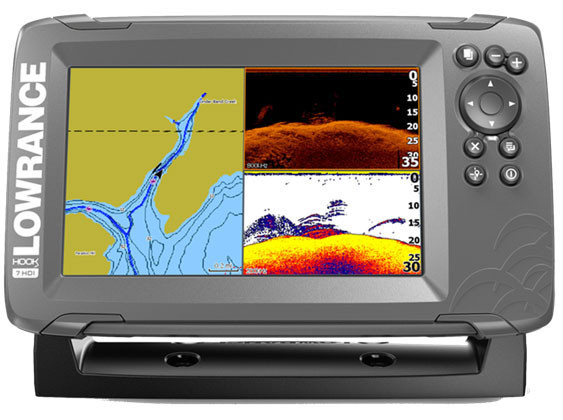 Эхолот/картплоттер Lowrance HOOK2-7 SPLITSHOT