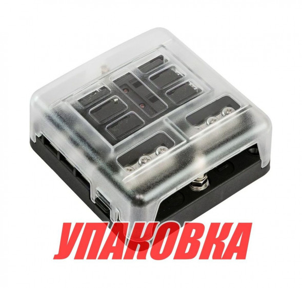 Блок на 6 предохранителей, Marine Rocket (упаковка из 6 шт.)