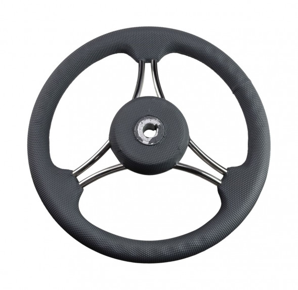 Рулевое колесо Osculati, диаметр 350 мм, цвет серый