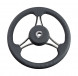Рулевое колесо Osculati, диаметр 350 мм, цвет серый