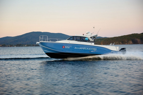 Катер AVANRAID F380 KATRAN с Suzuki 2хDF325ATX