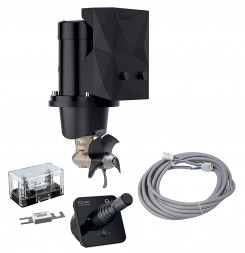 Подруливающее устр-во под тоннель диам. 125 мм, в компл. с кабелем и пультом упр., мощность 1,5 кВт, упор 30 кгс, (без стеклопластикового тоннеля в комплекте!)