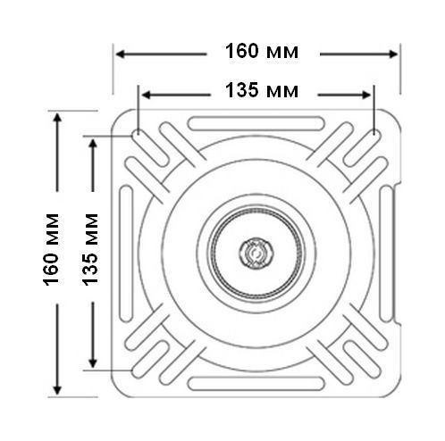 Стойка под сиденье 178 мм (упаковка из 27 шт.)