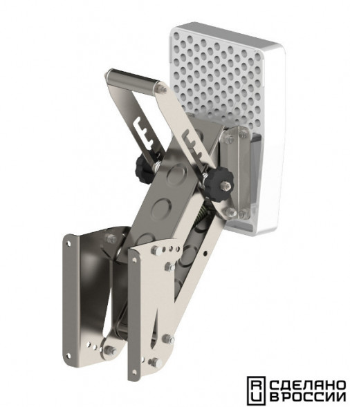 Транец выносной с регулировкой угла наклона для ПЛМ до 15 л.с. (45 кг) пластик