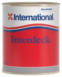 Палубная краска «INTERDECK», 750 мл, серая