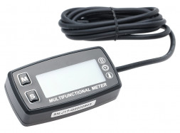 Тахометр со счетчиком моточасов и термометром