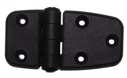 Петля пластиковая усиленная чёрного цвета 100х50