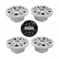 Морская аудиосистема Marine Rocket MRH-833 (комплект 4W)