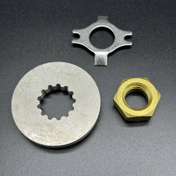 Набор для крепления винта (2 шайбы; гайка) PROP NUT KT @2 (Quicksilver)