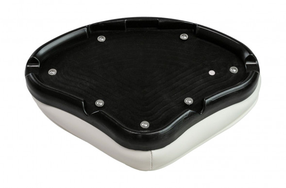 Сиденье PRO STAND-UP, обивка винил, цвет белый (упаковка из 2 шт.)