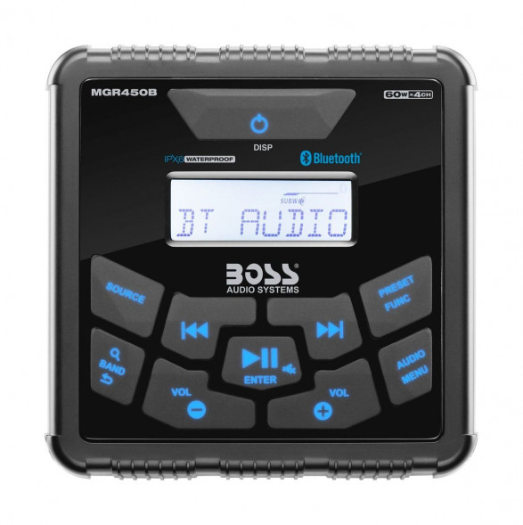 Морская магнитола BOSS MGR450B (упаковка из 6 шт.)