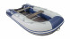 Надувная лодка ПВХ, Ривьера Компакт 3200 СК Комби, светло-серый/синий