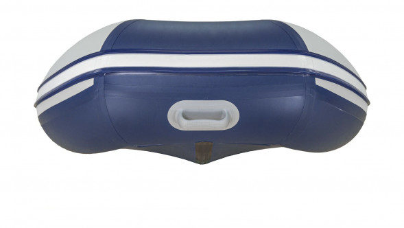 Надувная лодка ПВХ, Ривьера Компакт 3200 СК Комби, светло-серый/синий