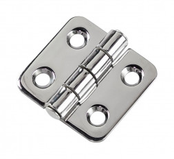 Петля 37х40х2 мм нержавеющая