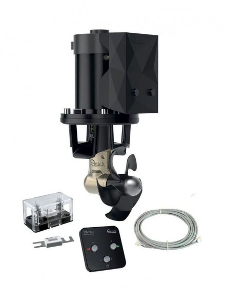 Подруливающее устройство Quick, D185mm, 55KGF, 12 В, (TCD2022 - TCDEX08 - NO TNL)