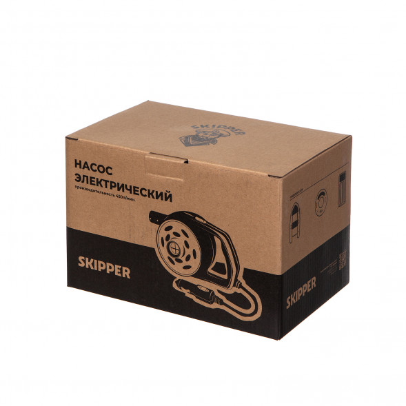 Насос электрический Skipper макс.давл. 0,076 bar, макс. производ. 450л/мин., макс. мощн. 110Вт