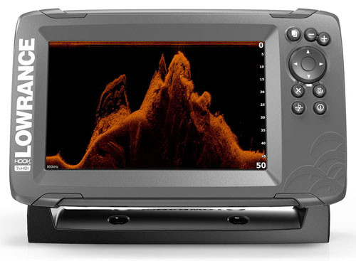 Эхолот Lowrance HOOK2-7x  GPS SPLITSHOT