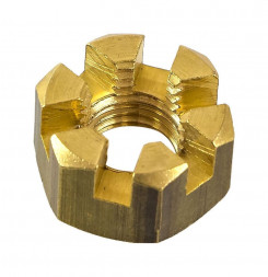 Гайка корончатая на гребной вал Tohatsu/Mercury 4-9.8, Omax