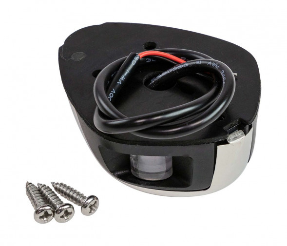 Огонь ходовой комбинированный светодиодный, нержавеющий корпус 12 В (упаковка из 2 шт.)