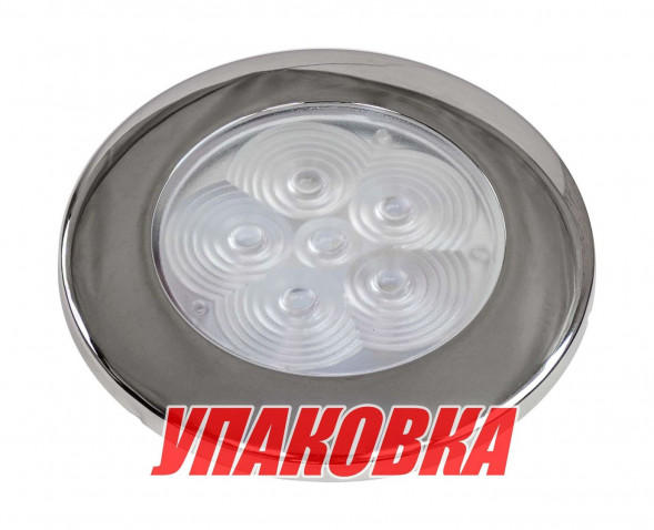 Светильник каютный светодиодный холодный белый свет 12 В (упаковка из 2 шт.)