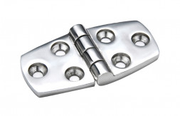 Петля равновеликая 76х38х4 мм. Нерж