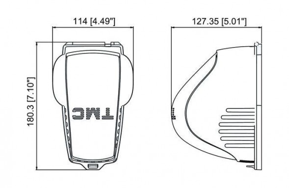 Автопереключатель поплавковый с защитным кожухом