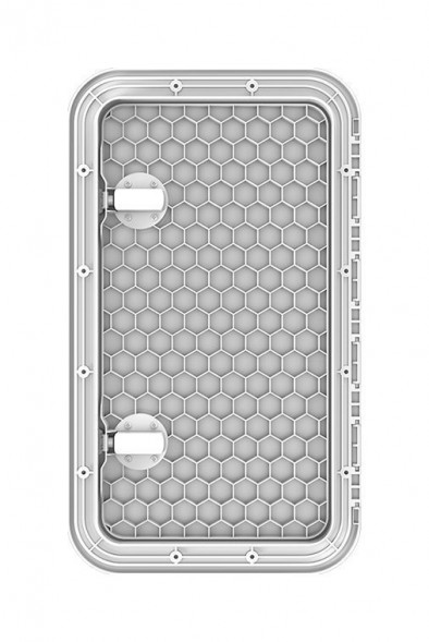 Люк смотровой белый, SeaFlo, 353 х 606 мм