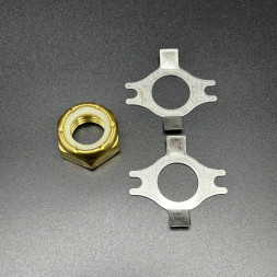 Гайка гребного винта для MERCURY 30-70 л.с. латунная диам. 14 мм  (Quicksilver)