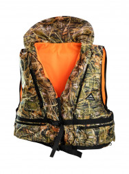 Жилет спасательный универсальный 100-140 кг Атлантик PRO, камыш