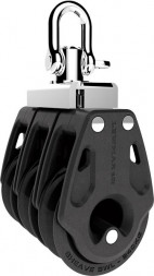 Блок 40 мм, тройной, с такелажной скобой 29901423