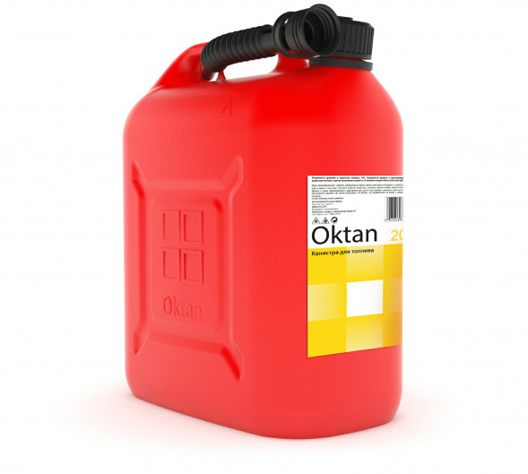 КАНИСТРА OKTAN Oktan Classic, красная , 20 л