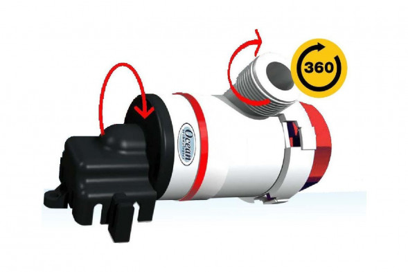 Помпа осушительная, 12 В, 500GPH (1893 л/ч)