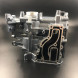 Блок цилиндров Yamaha 9.9-15 (15F-01.06.01; 15A-101001; 15F-02001) (YUELANG)