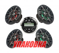 Морская аудиосистема MRH-833S, M165MR (2 компл), Marine Rocket  (упаковка из 6 шт.)