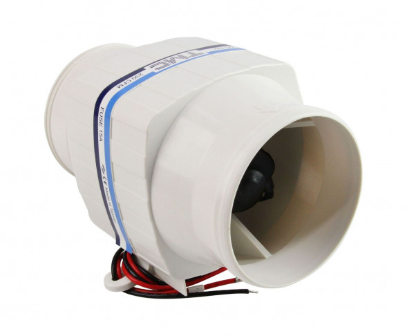 Вентилятор электрический 12 В, 10А, 6500 л/мин