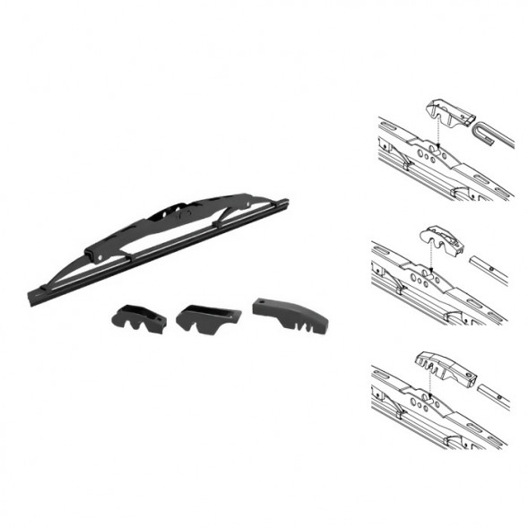 Щетка стеклоочистителя 01 Series 330mm, гибкий профиль