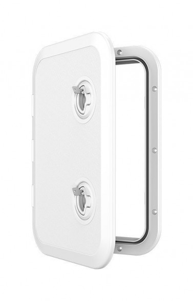 Люк смотровой белый, SeaFlo, 315 х 440 мм