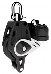 Блок 40 мм, одиночный, с направляющей скобой и стопором 29901428