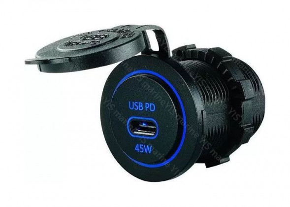 Разъем USB PD Type-C, 45 Вт
