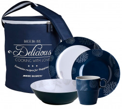 Набор небьющейся посуды  Living on board, 16 предметов