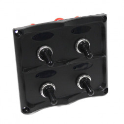 Панель переключателей 4шт с предохранителем NEKEKE