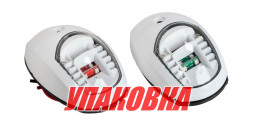 Огни ходовые светодиодные, белый корпус, комплект (упаковка из 72 шт.)
