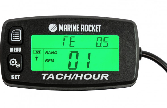 Тахометр универсальный со сменной батарейкой