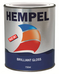 Эмаль однокомпонентная Brilliant Gloss, темно-синяя (flag blue), 0,75 л