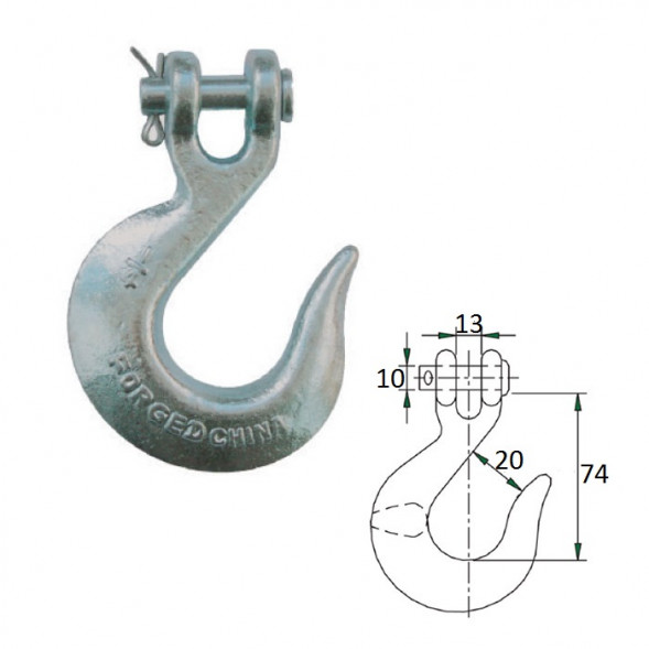 Гак 3/8&quot;