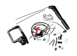 Румпель Suzuki DT40, черный, комплект